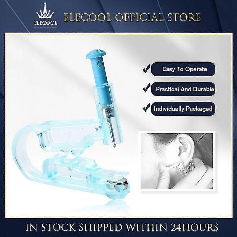 1pc Disposable Ear Piercing Gun No Plain No Hepatitis Cleaning Simple Practical And Durable Safe For