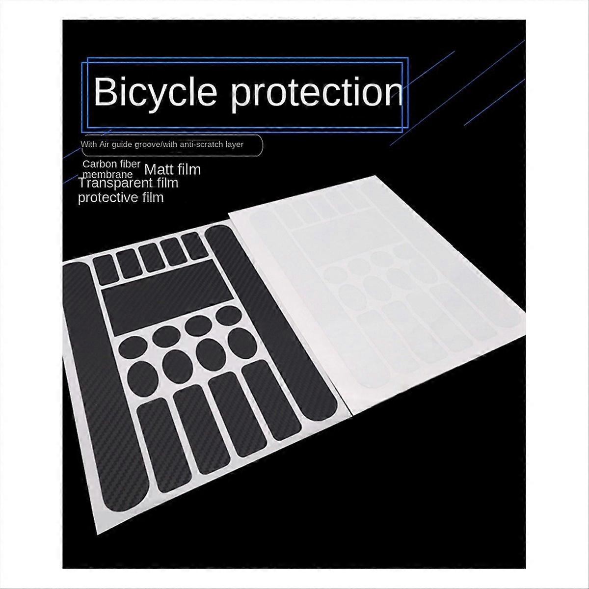 Bicycle frame protector protective car paint film C