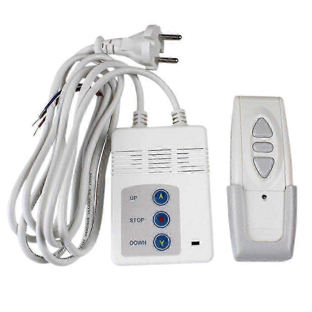 Projection Screen Remote Control - Electric Screen Remote Radio Frequency Controller (EU Plug)