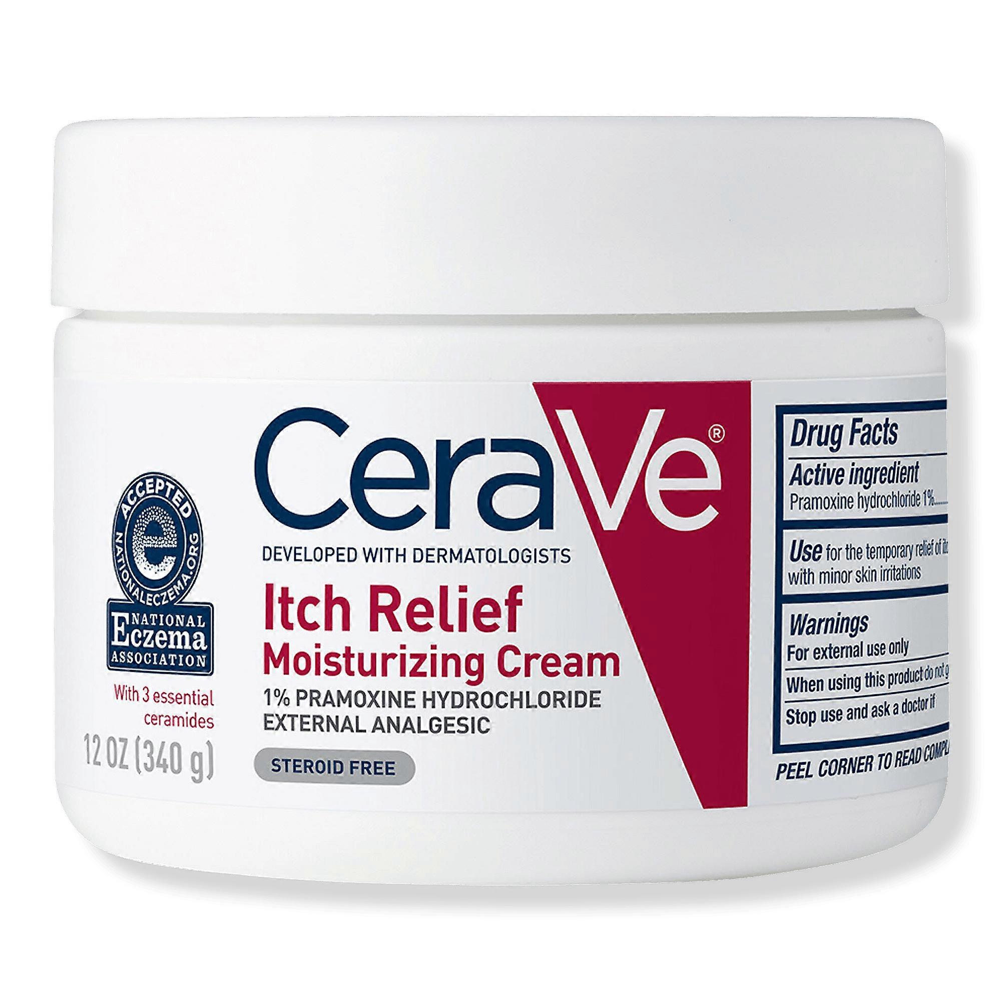 Cerave Itch Relief Moisturizing Cream, 12.0 Oz