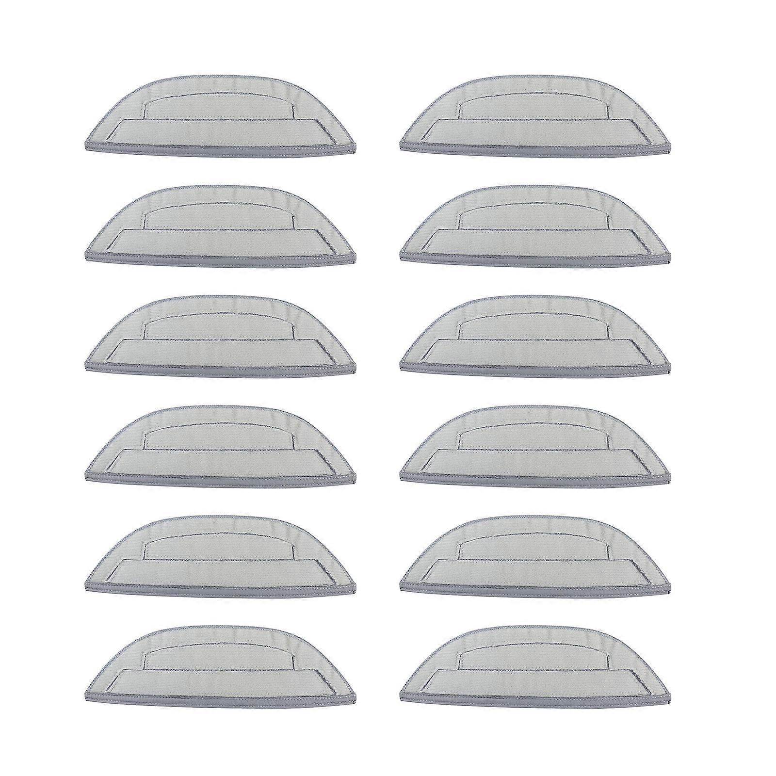 Convenient Mop Cloths Sweeping Robot Mop Cloth Sweeping Robot Replacement Part Fabric Mopping Pads for G20S S8pro maxv Multicolor