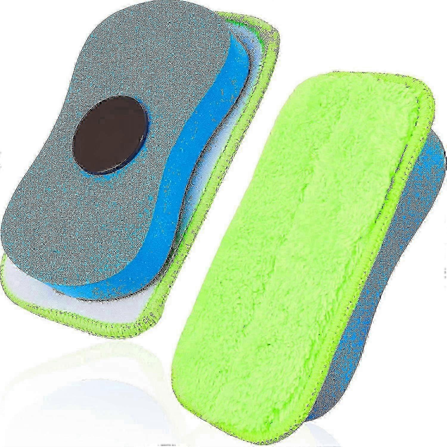 Chalk Eraser Magnetic Blackboard Eraser Multipurpose Cleaner Duster Washable Reusable Erasers (2 Pieces)