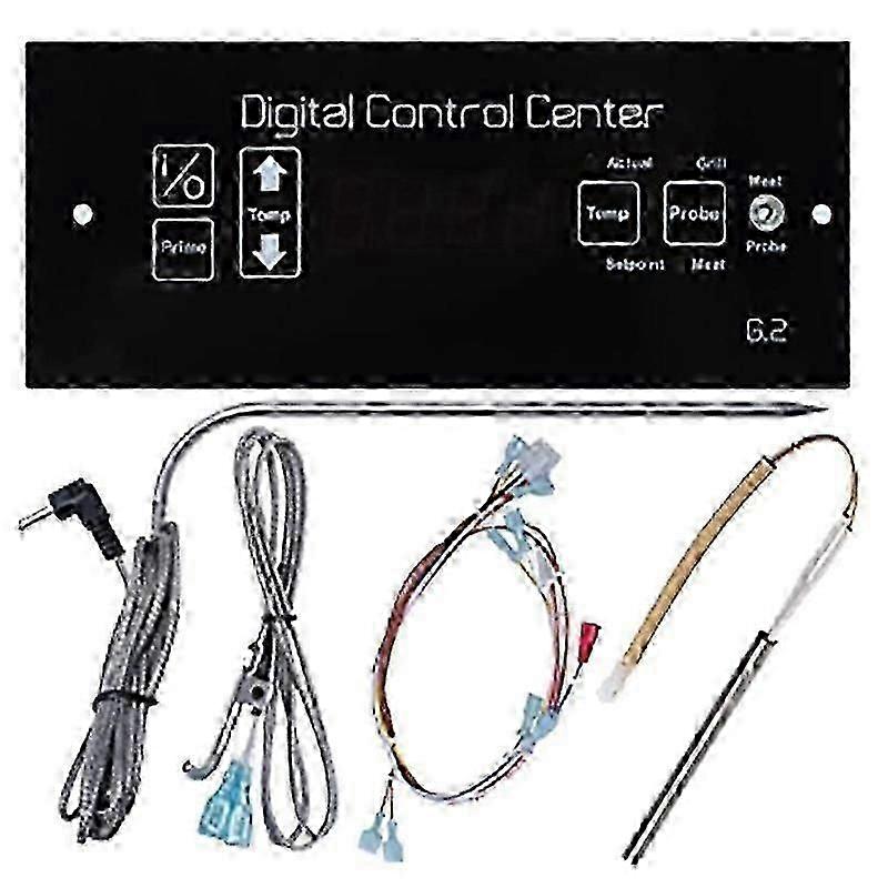 لوحة تحكم G2، مجموعة لوحة تحكم ترموستات رقمية لأجزاء شواية Louisiana CS570 CS450 LG700 LG900 بمقبس أمريكي