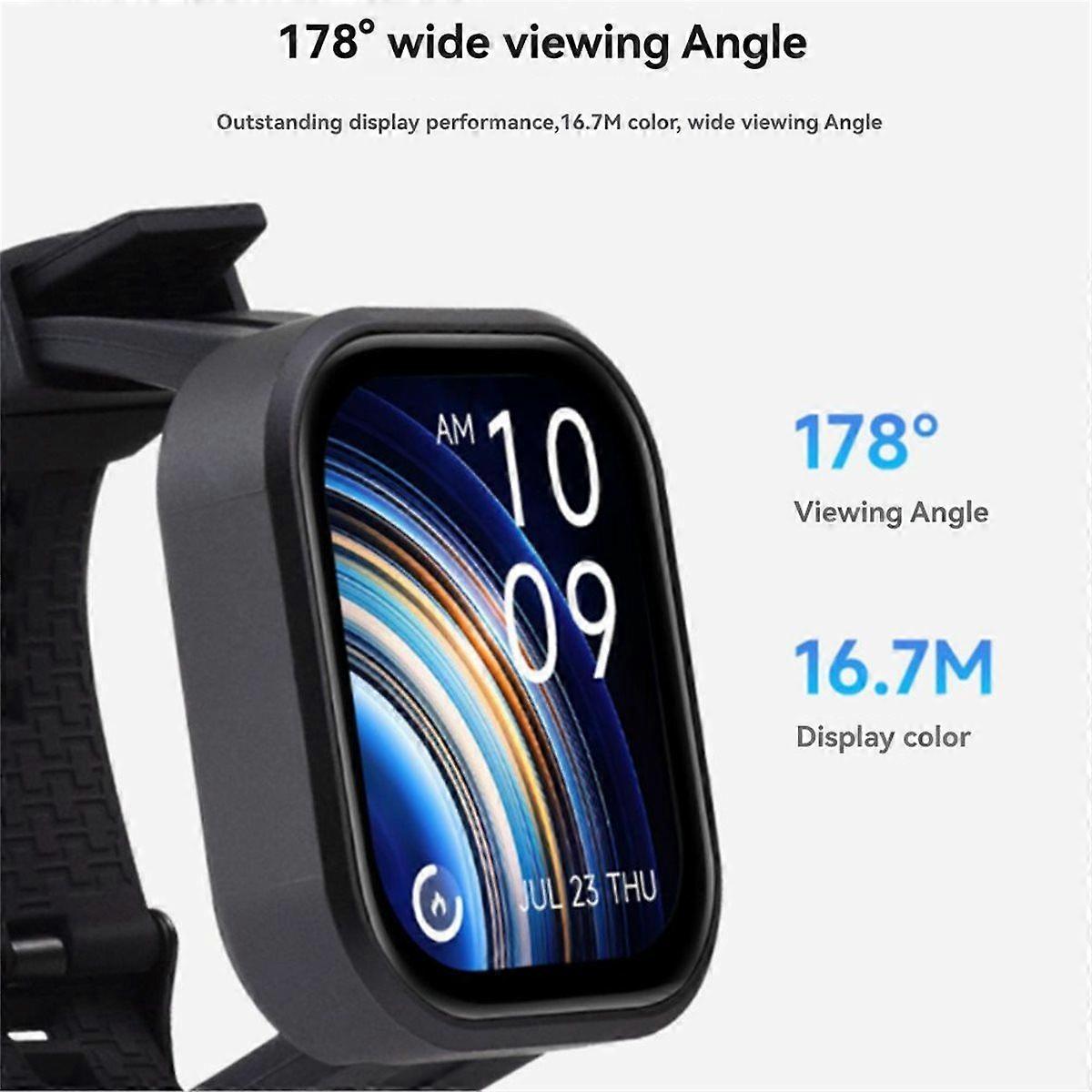 ESP32-C6 Development Board 2.06inch AMOLED Touch Screen Xiaozhi AI Voice Chat Programmable Watch D