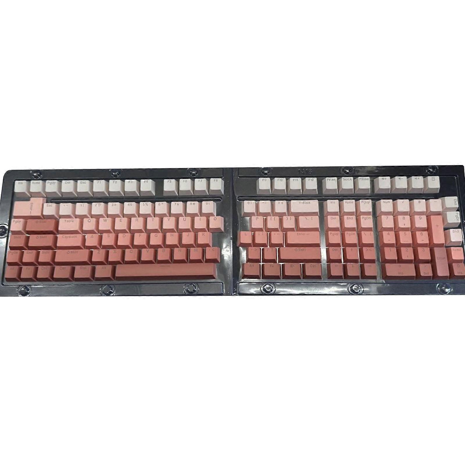 Customizable Keycaps Thick PBT Backlit Keycap 130PCS for Mechanical Keyboards Enhances Gaming and Typing  WPK