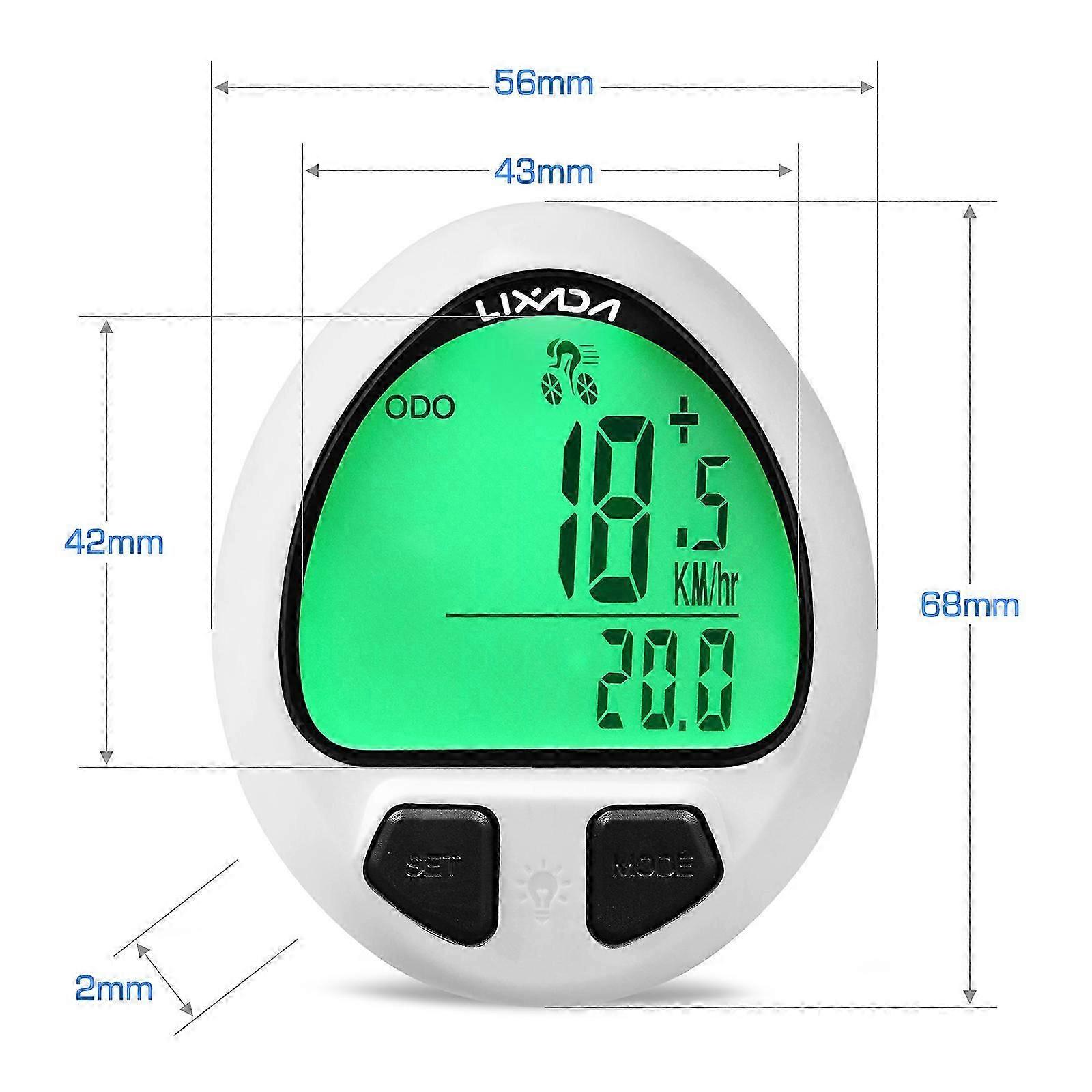 Bicycle Speedometer Wired/Wireless Bike Computer  Odometer Cycle Speedometer