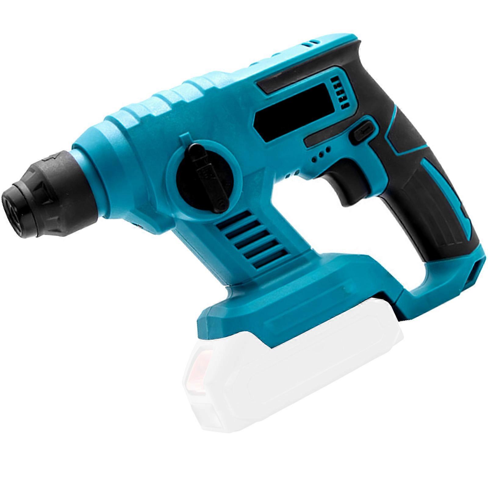 Industrial Brushless Cordless Power Impact Rotary Hammer Driver Drill Rotary Hammer Power Tool For Wall Penetration Multicolor