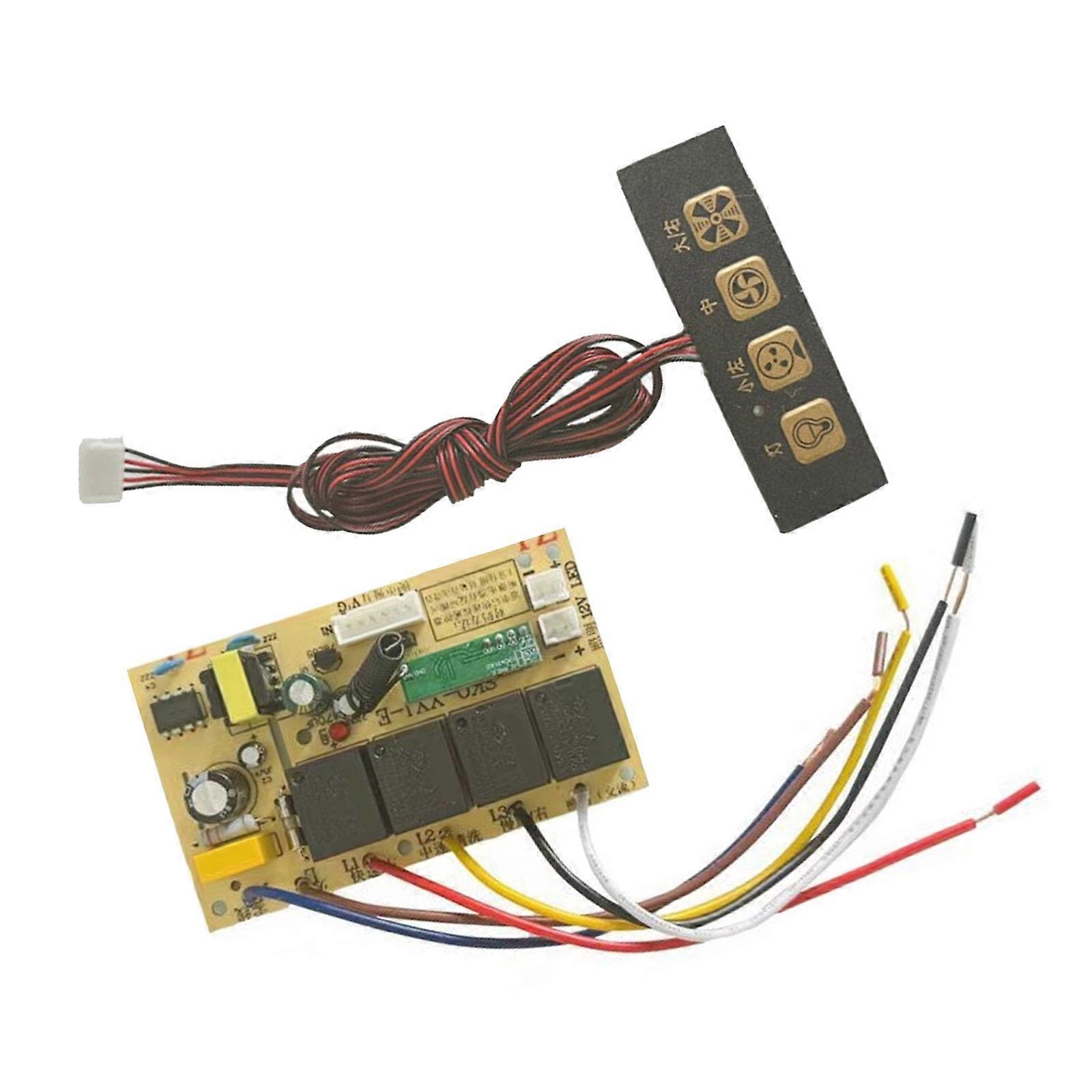 Range Hood Machine Computer Control Board Power Board Waving Switch Function Motor Motherboard with Remote Controller Multicolor