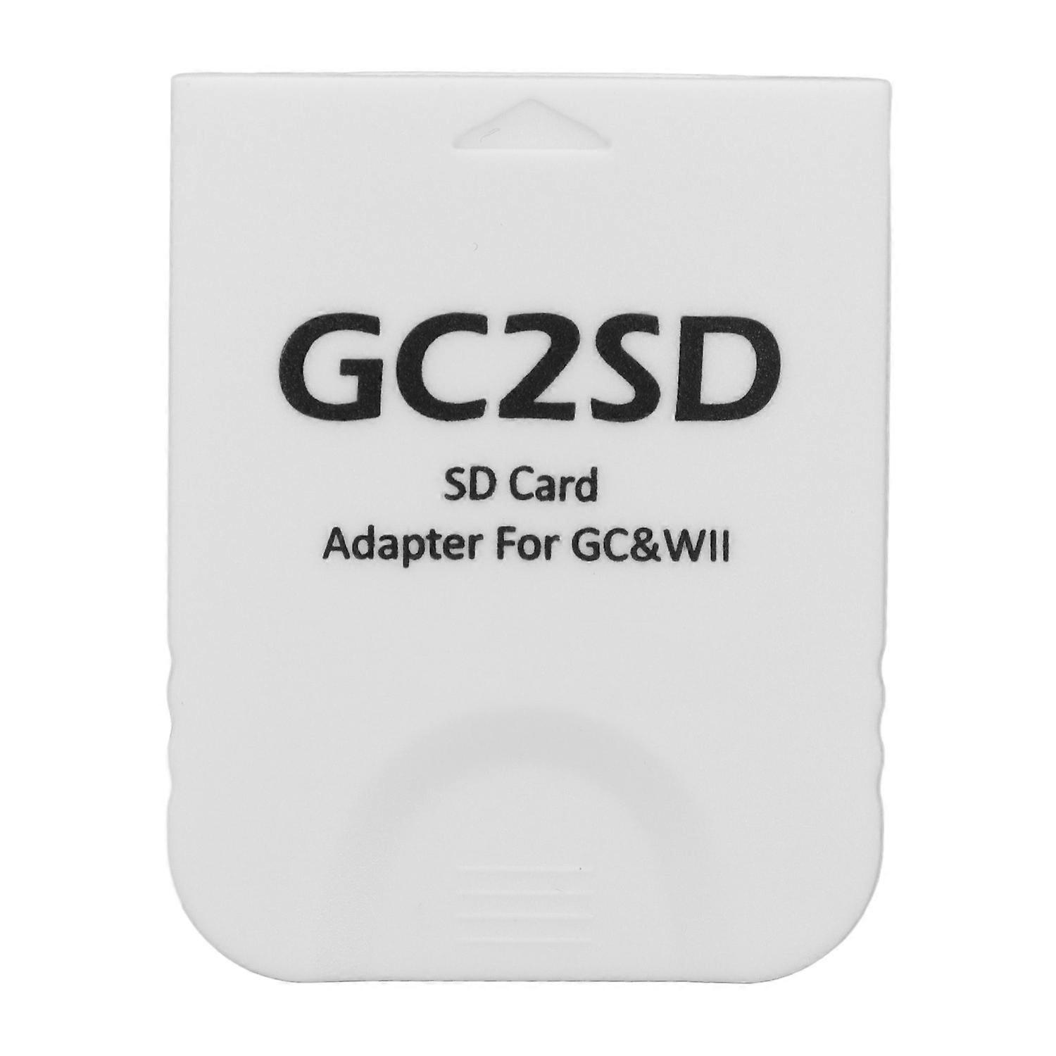 GC2SD Card Reader Plug and Play Portable Professional Game Console Micro Storage Card Adapter for Wi