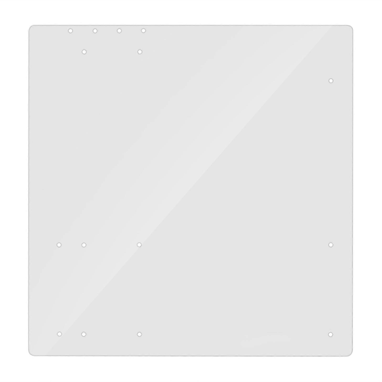 Open Frame Transparent Acrylic Overlock Computer Case DIY Base Stand For M-ATX Motherboard