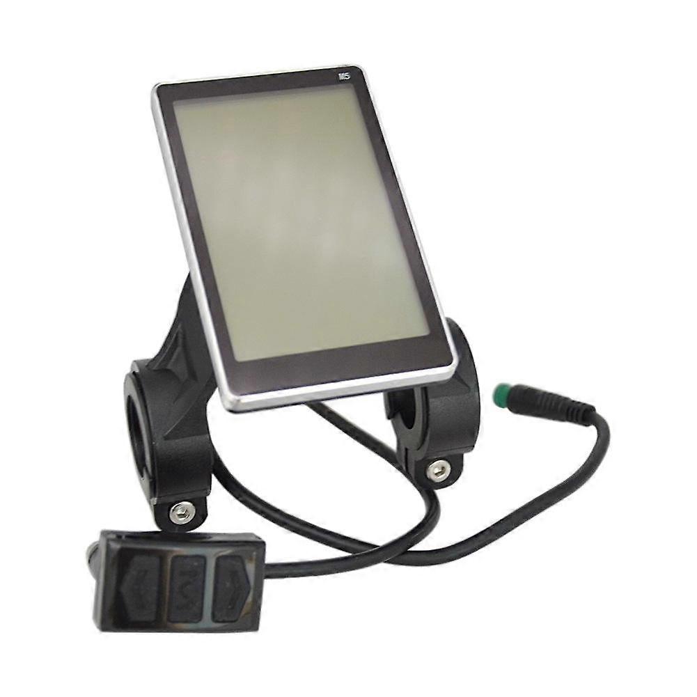 M5 Smart Meter Universal Bike LCD Display Waterproof ABS Shell Lightweight for Easy Installation