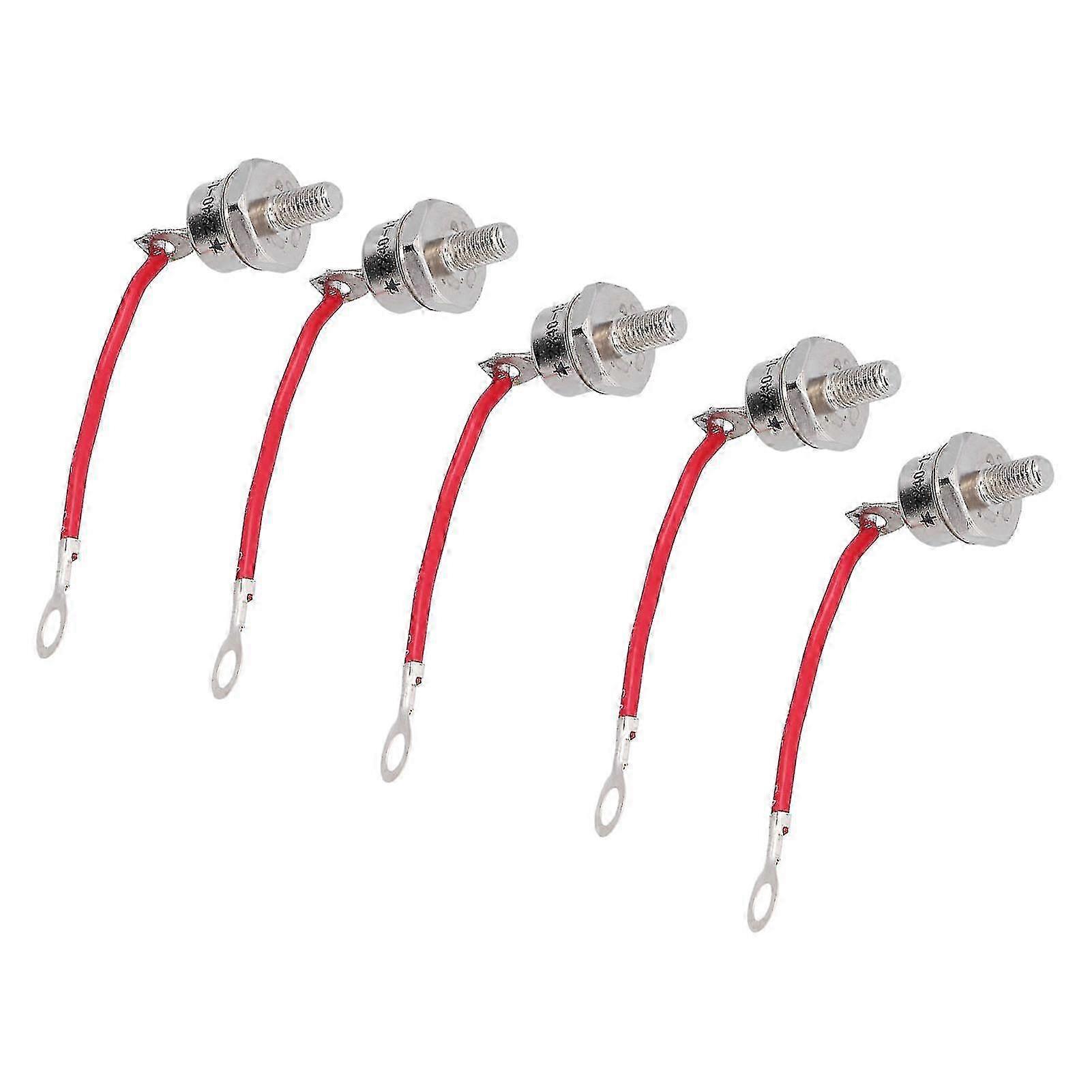 5 Pcs Rectifier Diode 1200V 40A Heat Dissipation Forward Silicon Power Rectifier Diode