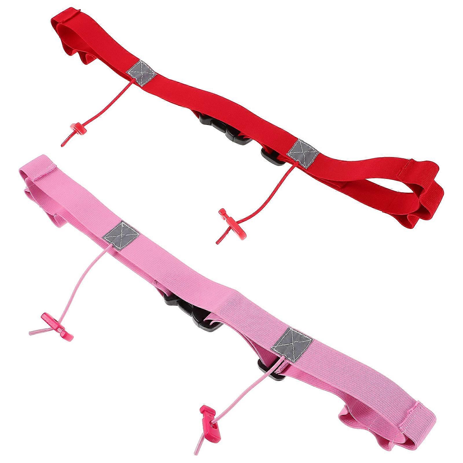 Reflective Waistband Race Number Belt for Running Use 6Pcs Assorted