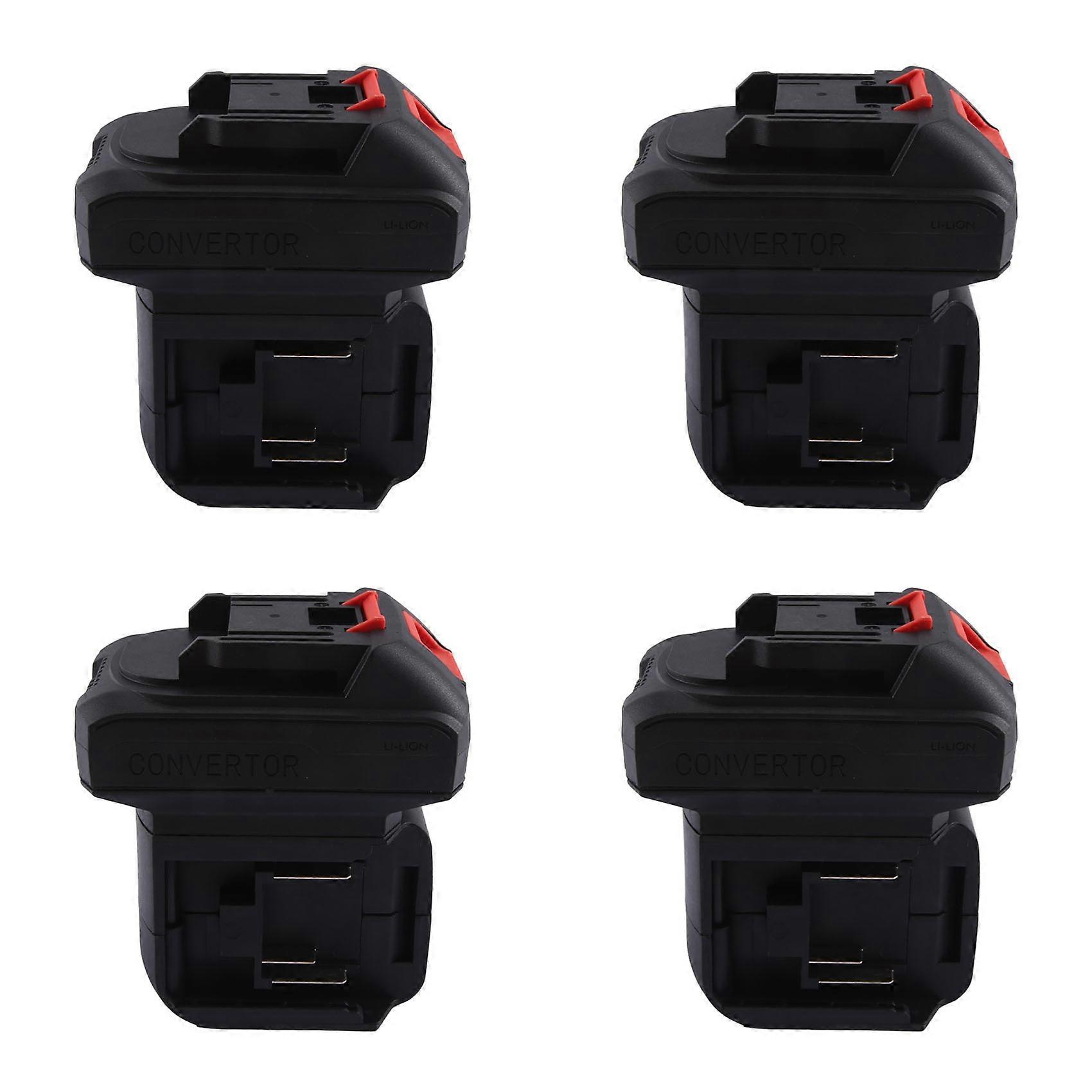 4X 2 in 1 Power Tool Battery Adapter for Makita Electric Impact Drill Wrench Screwdriver Li-Ion Battery Converter