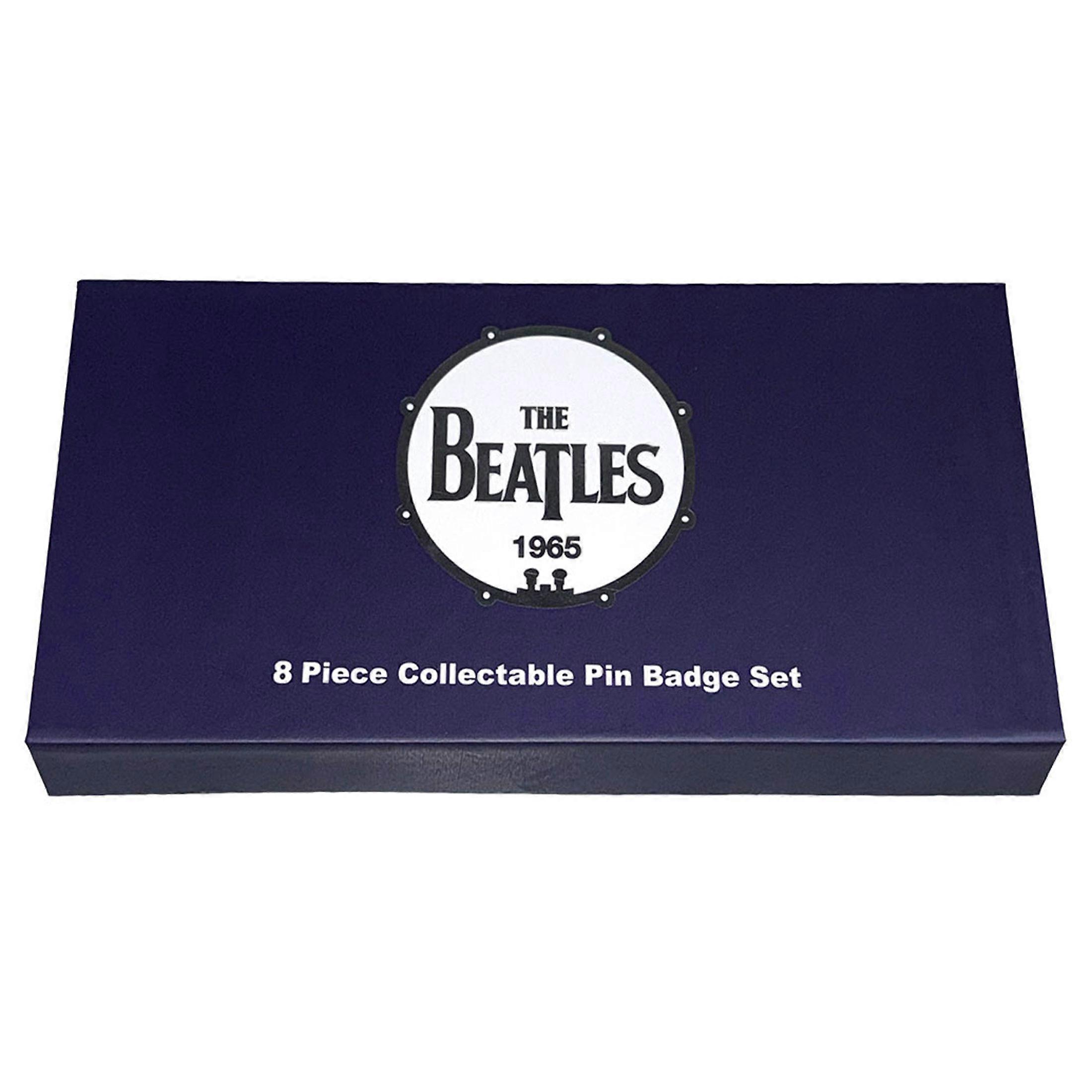 The Beatles 1965 Pin Badge Set