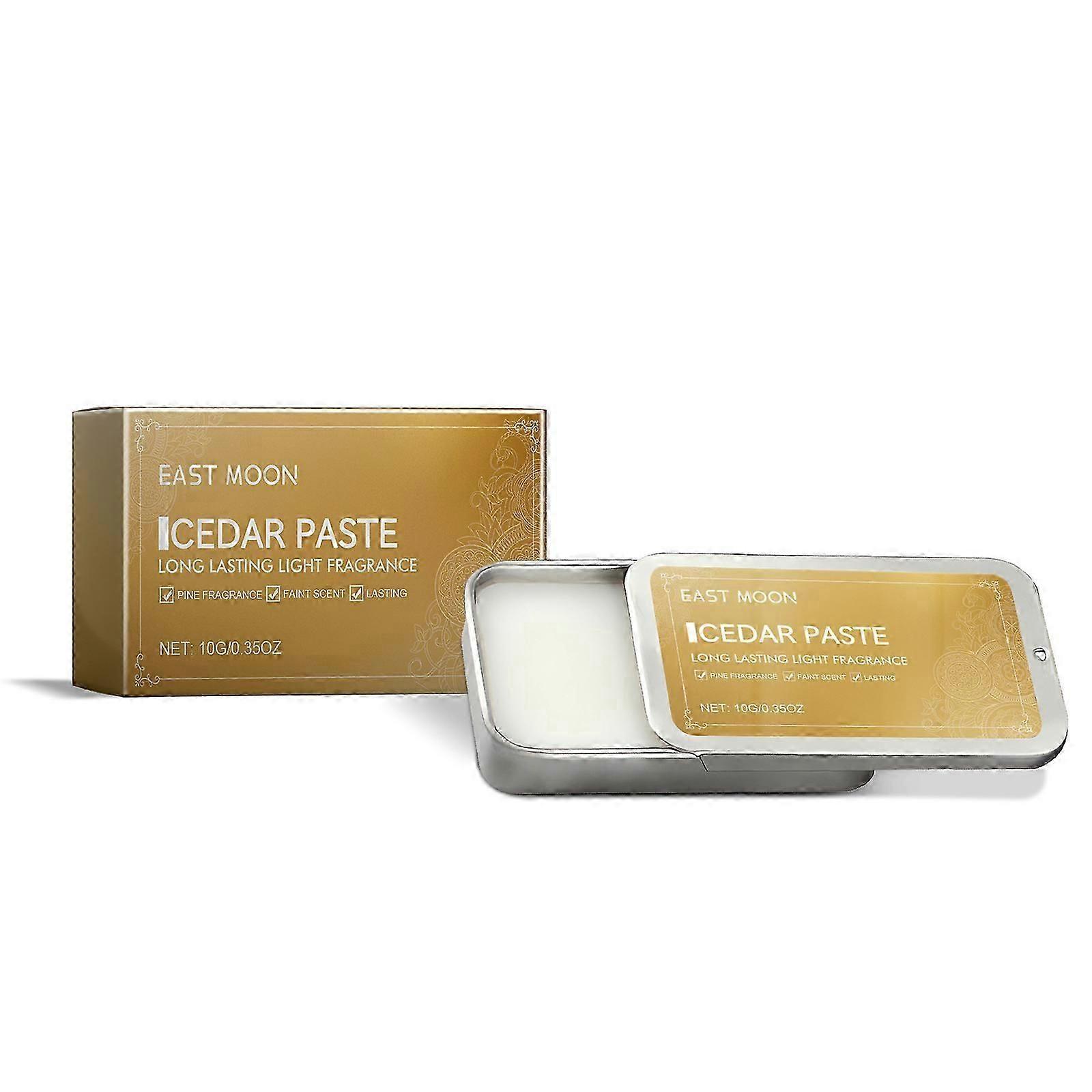 Men's Solid Balm Portable Solid Balm For Long-Lasting Fragrance Refreshing And Non-Sticky