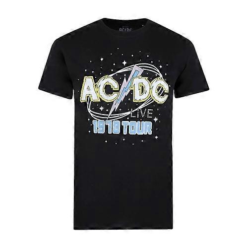 AC/DC Férfi élő pamut póló