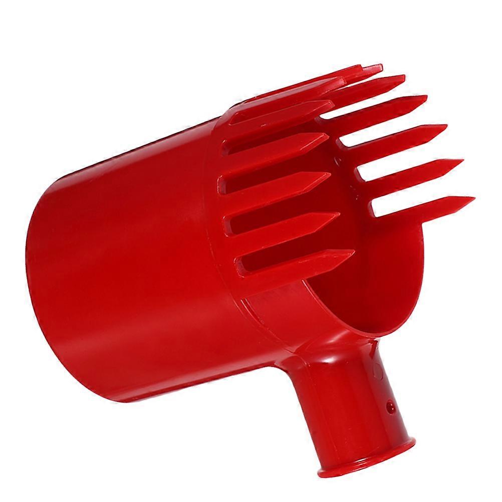 Blueberry Picker Plastic Fruit Harvesting Tool for Berry Red Handle