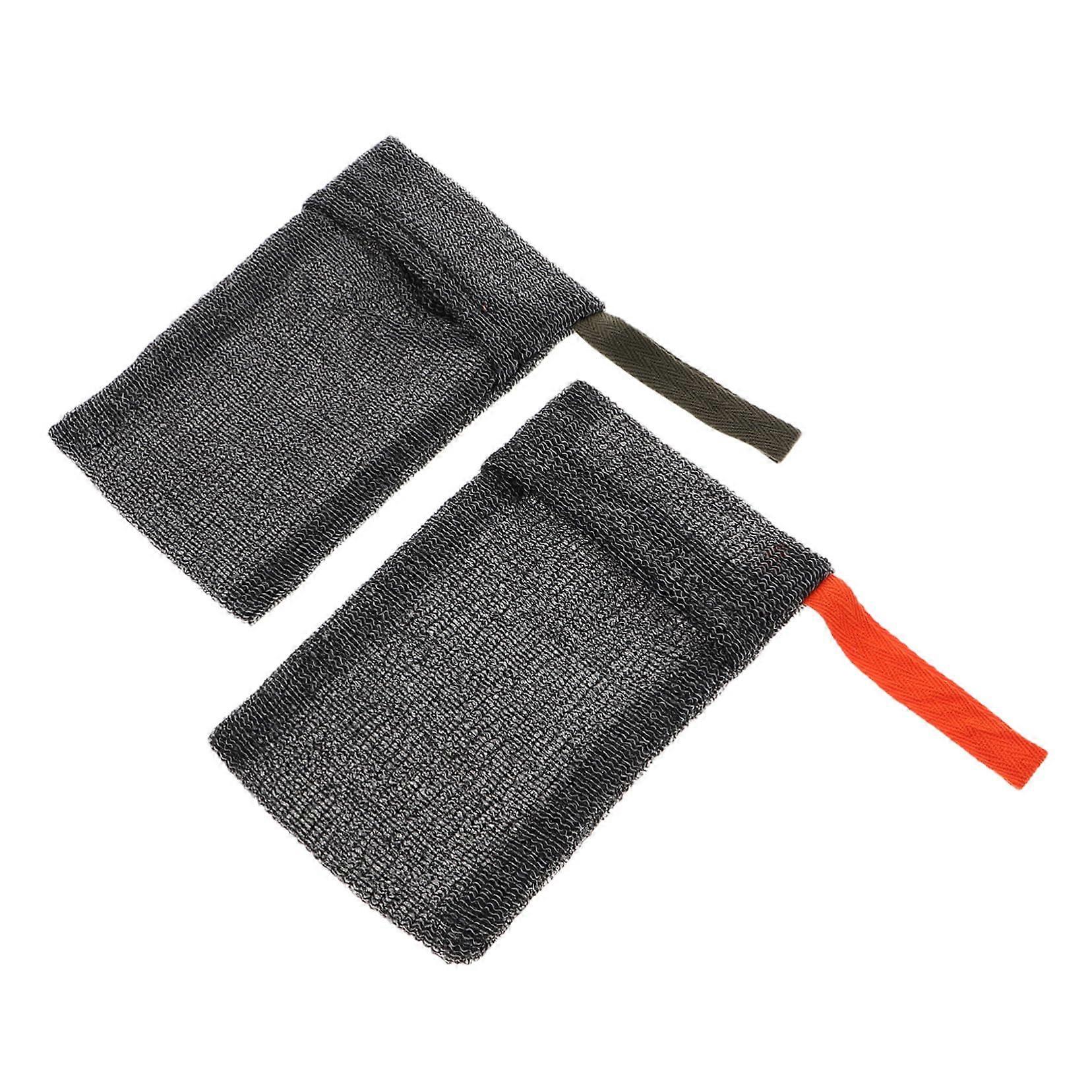 2pcs Soap Foaming Net Exfoliating Nylon Mesh Bag for Rich Lather and Deep Cleansing Bath