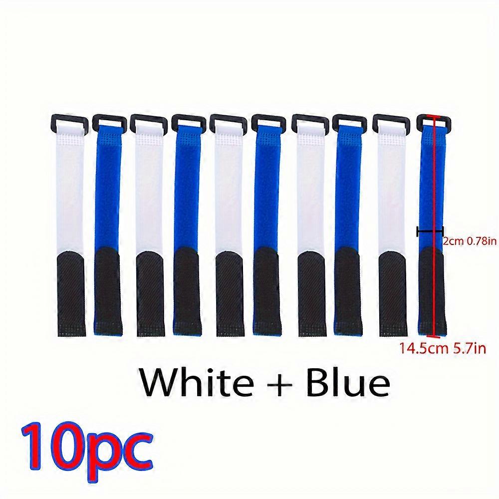 Gjenbrukbare borrelåsstropper Festebånd Festebånd Kabelstrips Stropper Nylon Sikringstråd Snorstrips Organizer