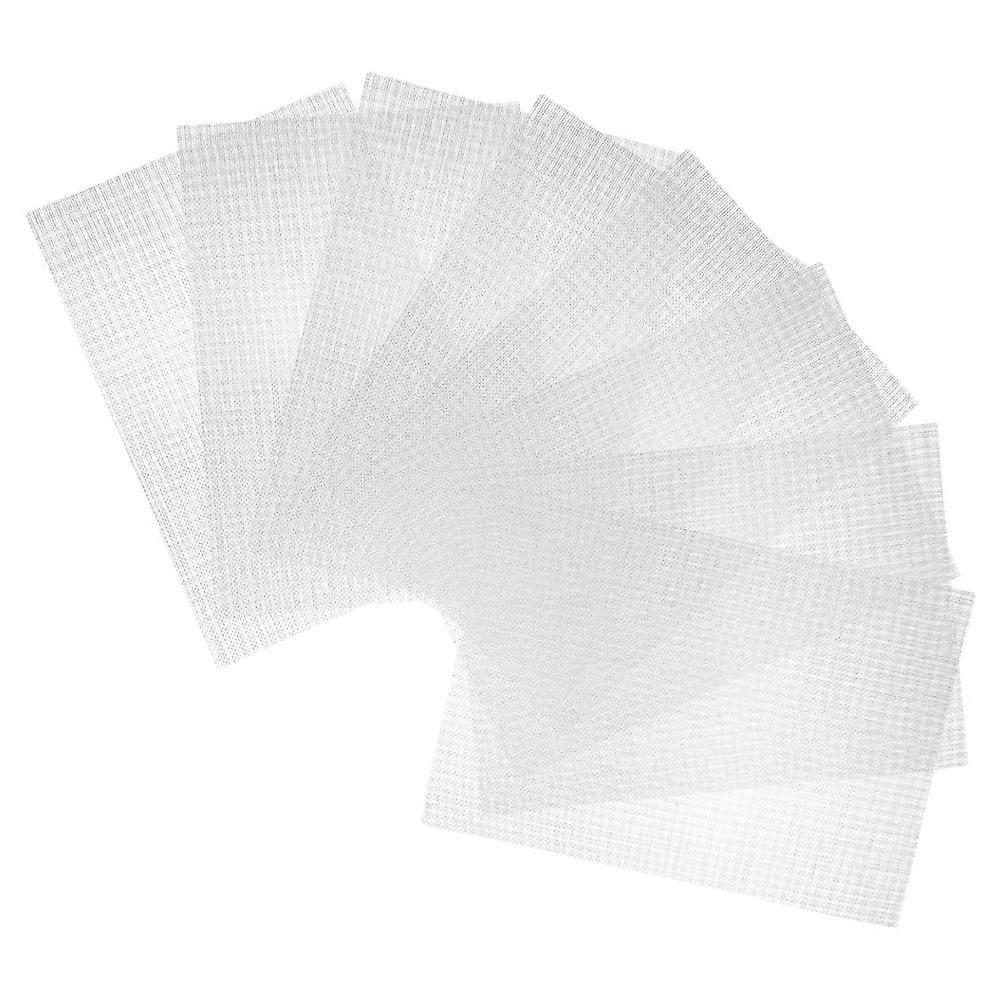 Silver Stainless Steel Mesh Screen for Window Use 8Pcs Wire Mesh