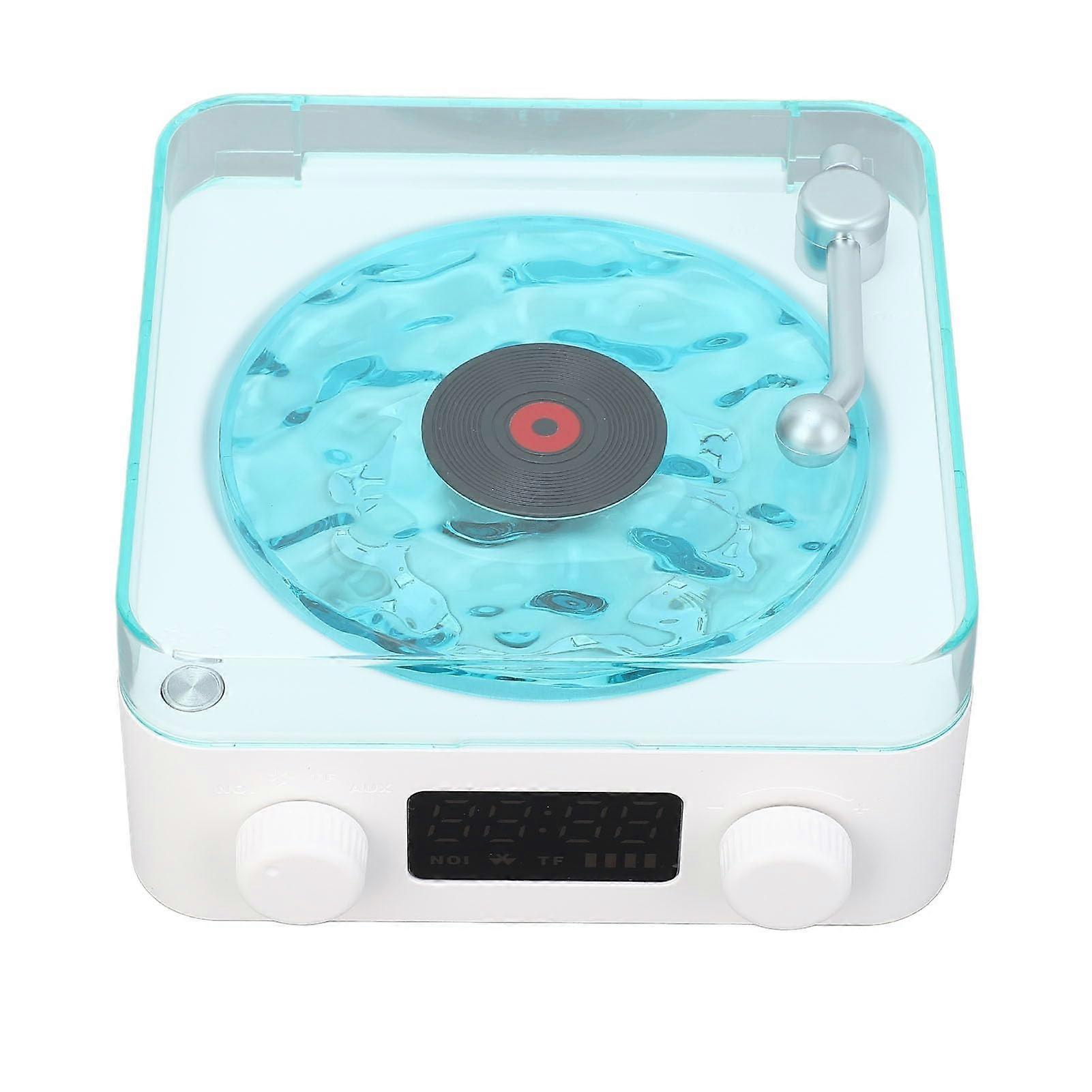 White Noise Bluetooth Speaker with 360° Surround Sound and Adjustable RGB Lighting for Home Office