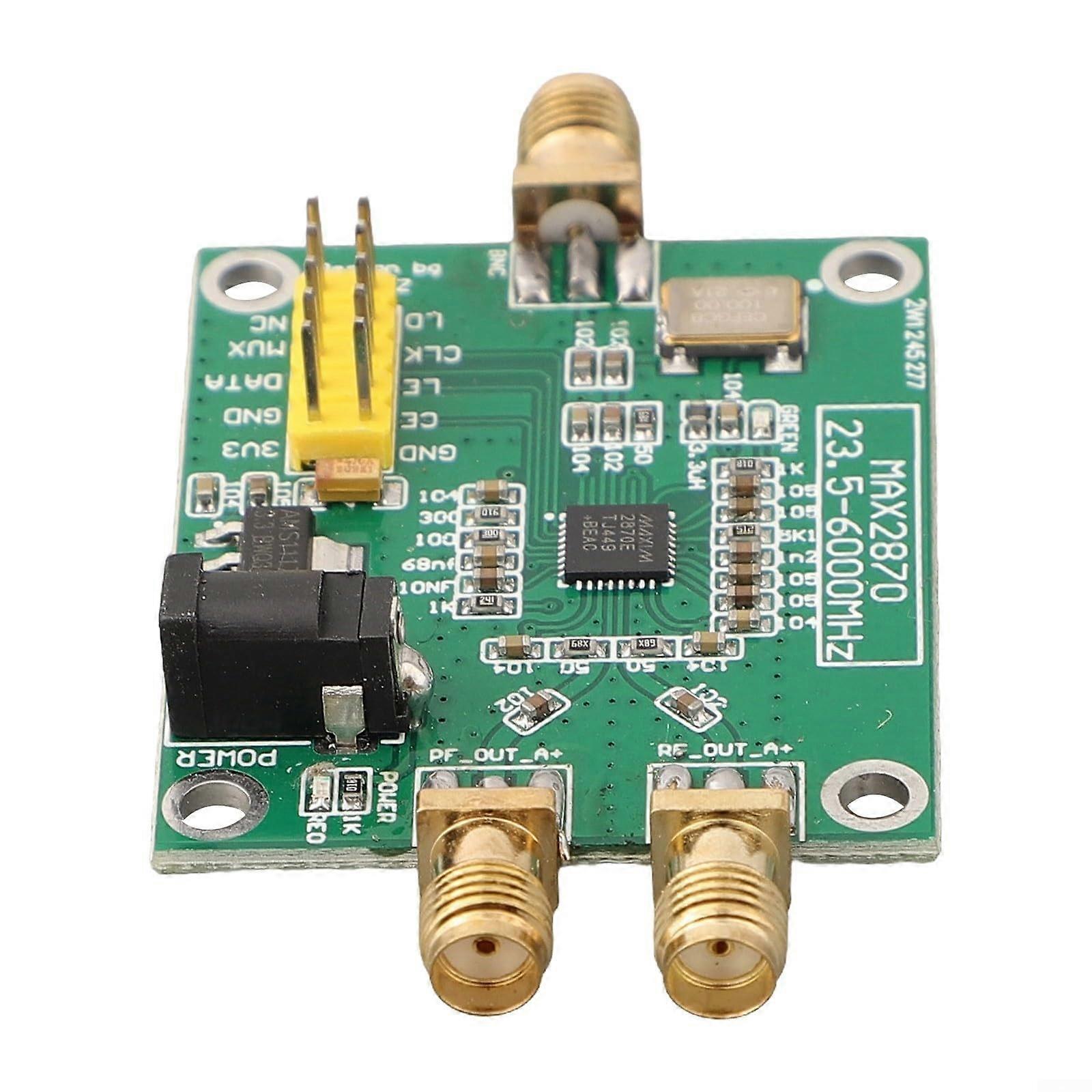 RF Signal Generator Module 23.56000MHz PLL VCO Signal Source, STM32 Driver, 4dBm To +5dBm Output, 65x37x12mm