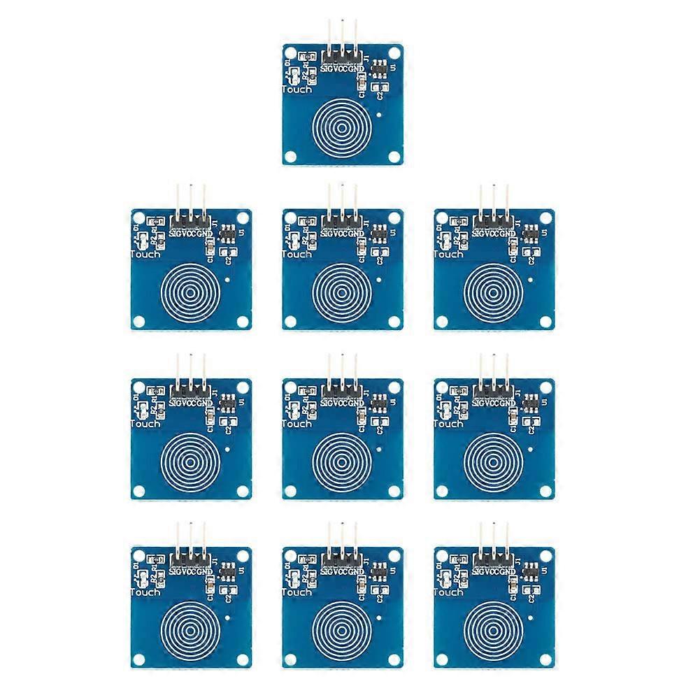 TTP223B Capacitive Touch Sensor Module 10Pcs Pack For Electrical Device Arduino Compatible