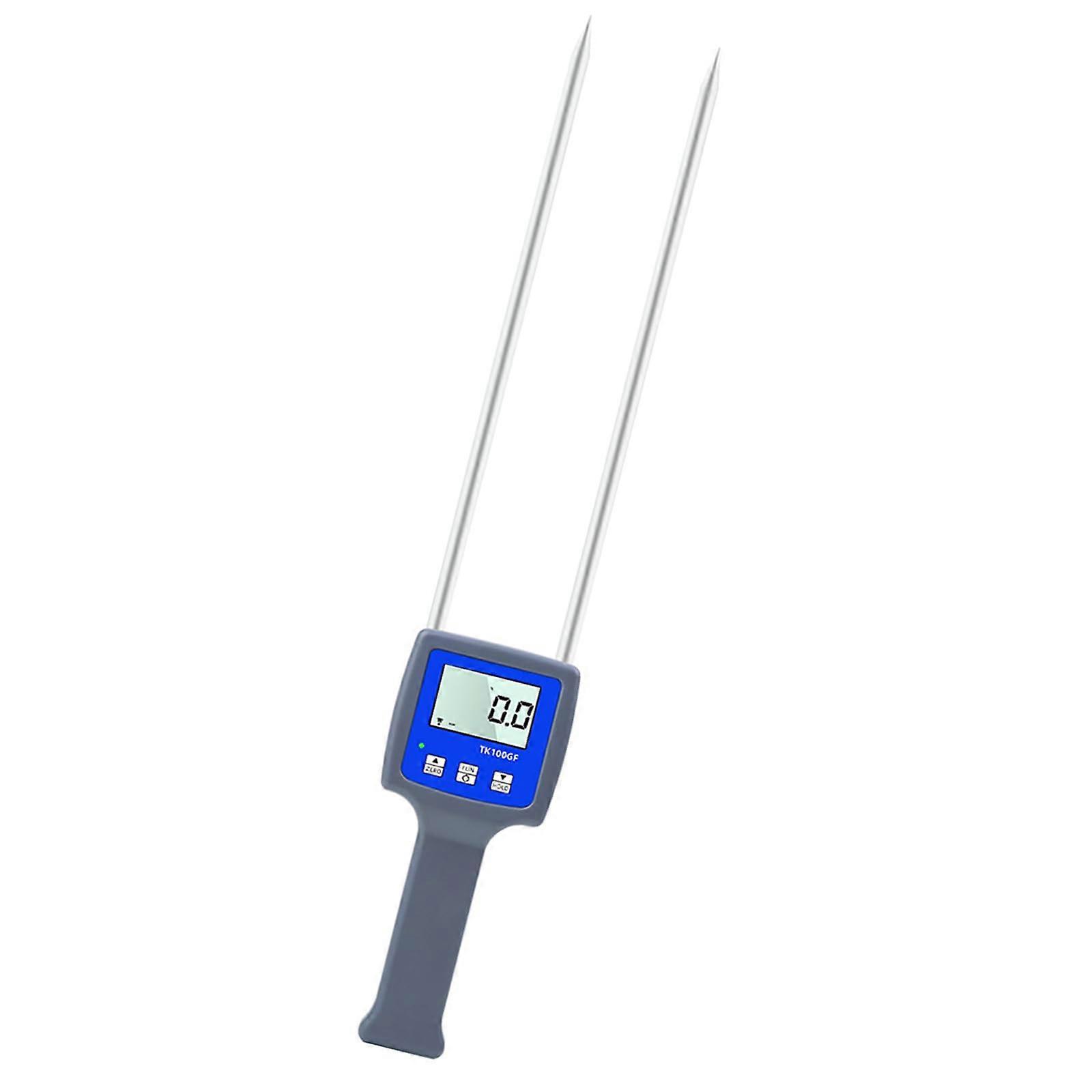 Grain Moisture Meter with Large LCD Display, Dual Probe Accuracy for Wheat Corn Bean Peanut