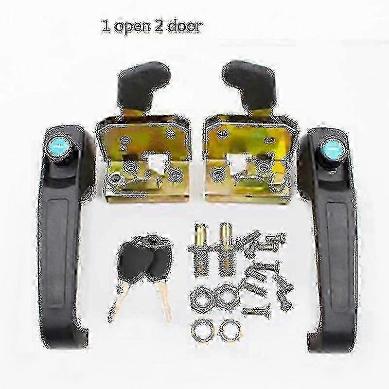 Lockable Door Handle compatible with Universal 502 Type Heavy Equipment