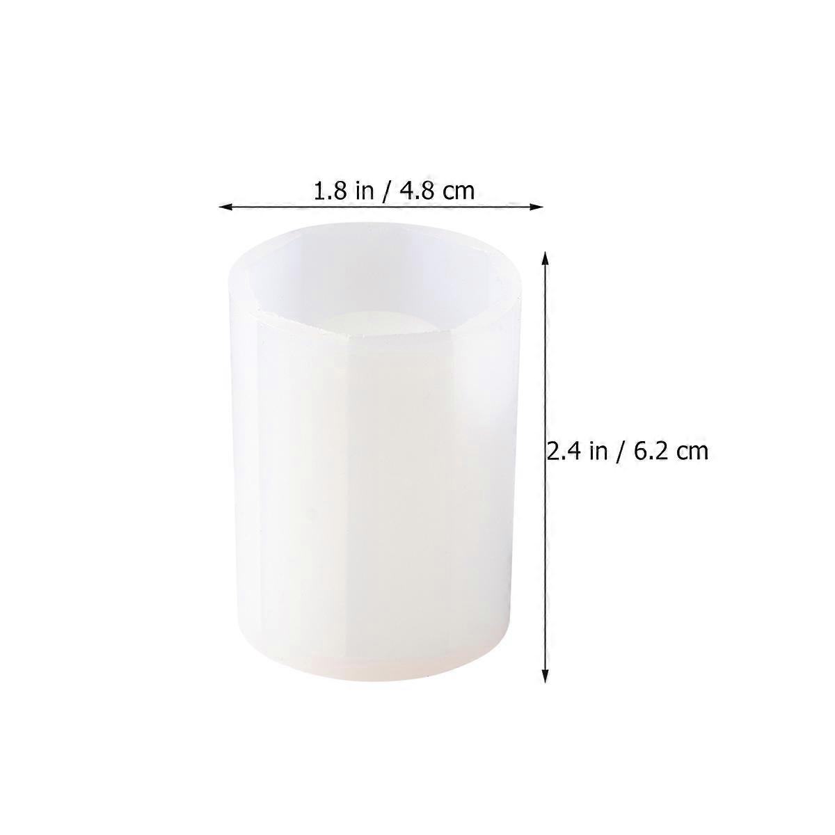 DIY Pen Holder Mold for Pen Storage Box Creative Octagonal White