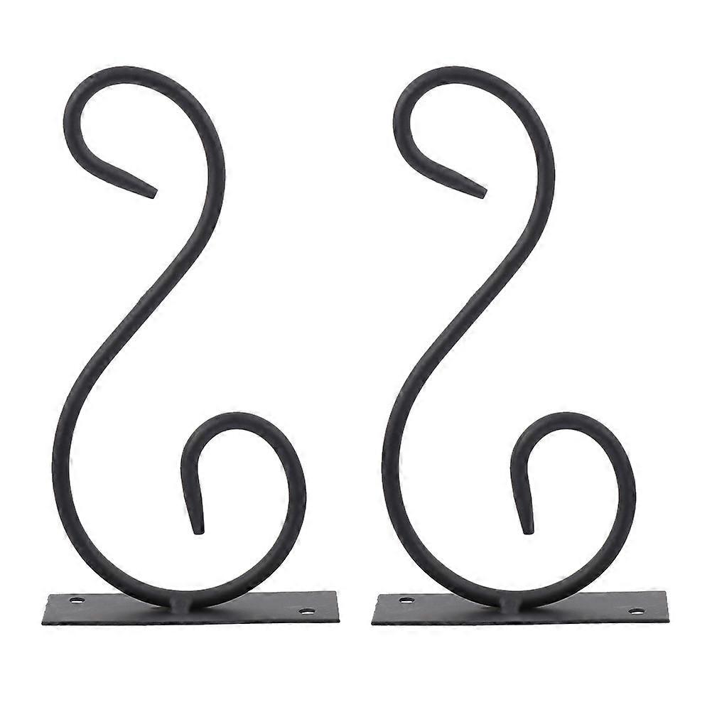 Planter Wall Hook Iron Hook Hanger Holder for Hanging Flowerpot 2Pcs