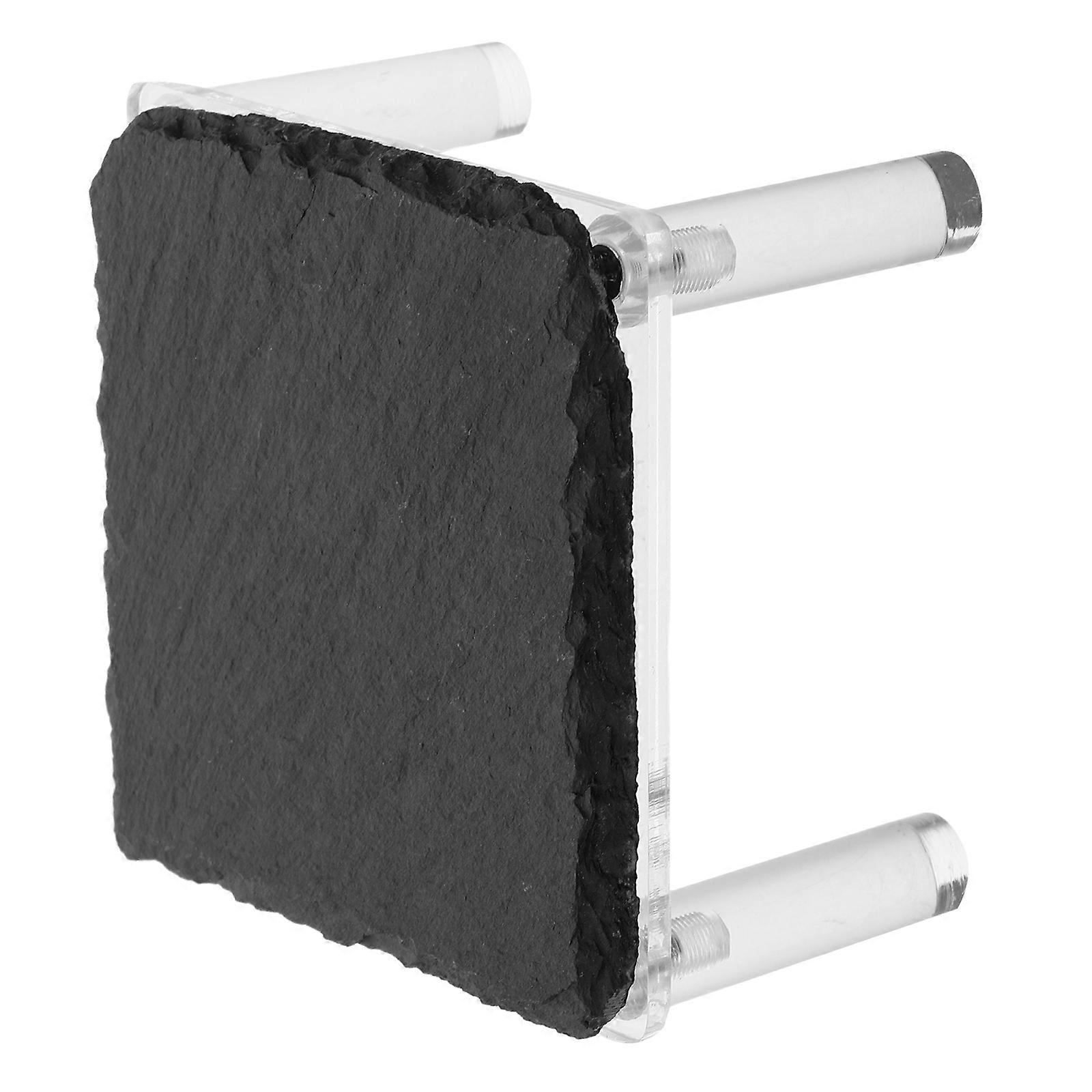 Reptile Basking Platform Stone for Tortoise Habitat 5Pcs Durable Rock Set