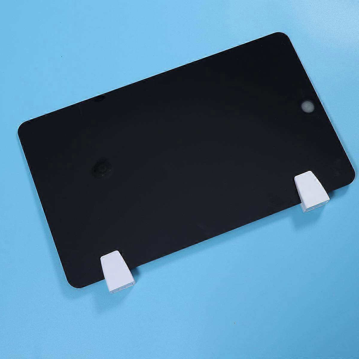 Office Desktop Baffle Acrylic for Privacy 1Pcs Black Partition Board