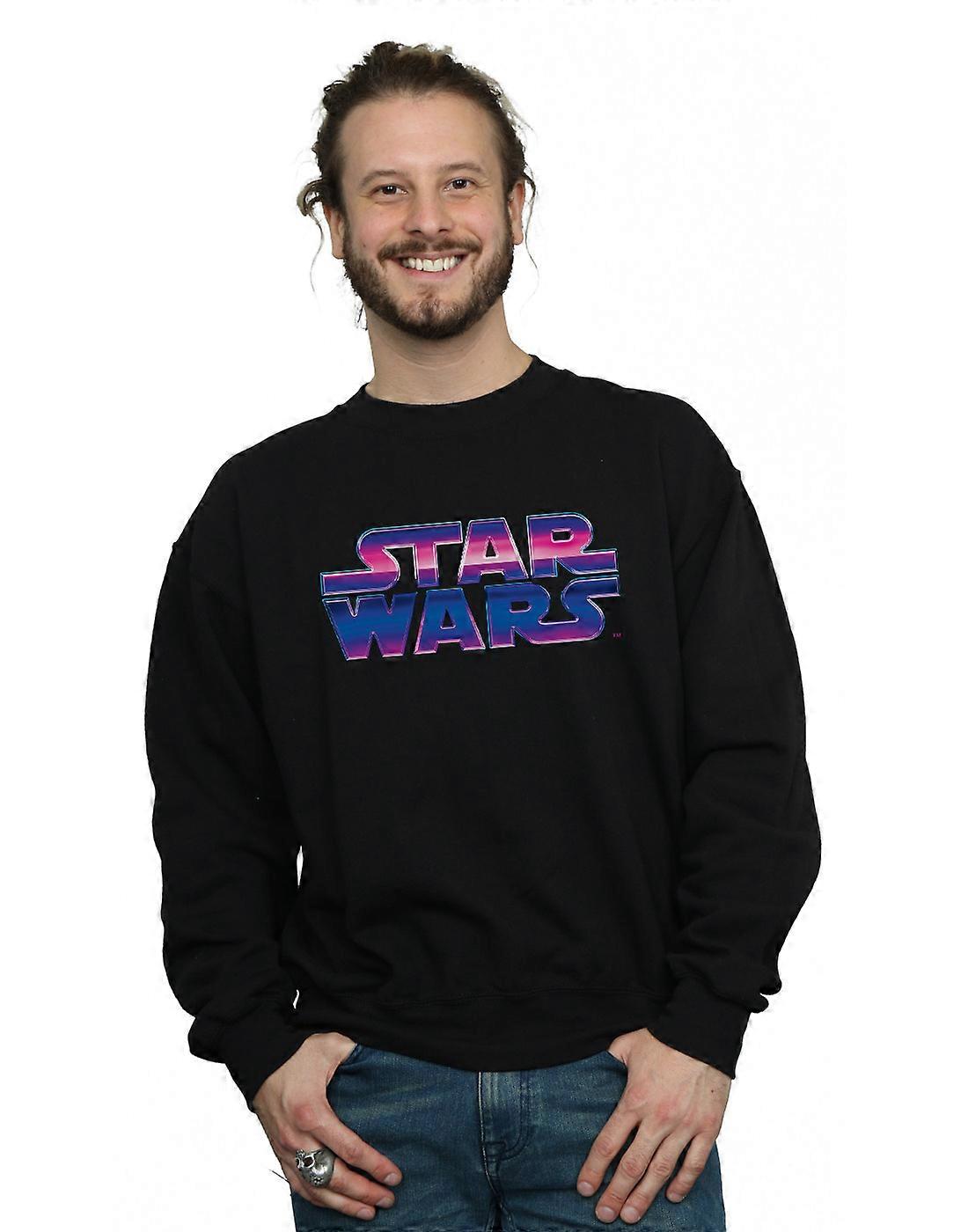 Star Wars Men's Neon Logo Sweatshirt