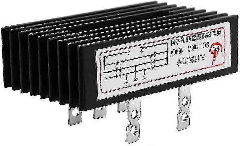 Three-phase bridge rectifier with stable performance 100A 1600V power supply rectifier