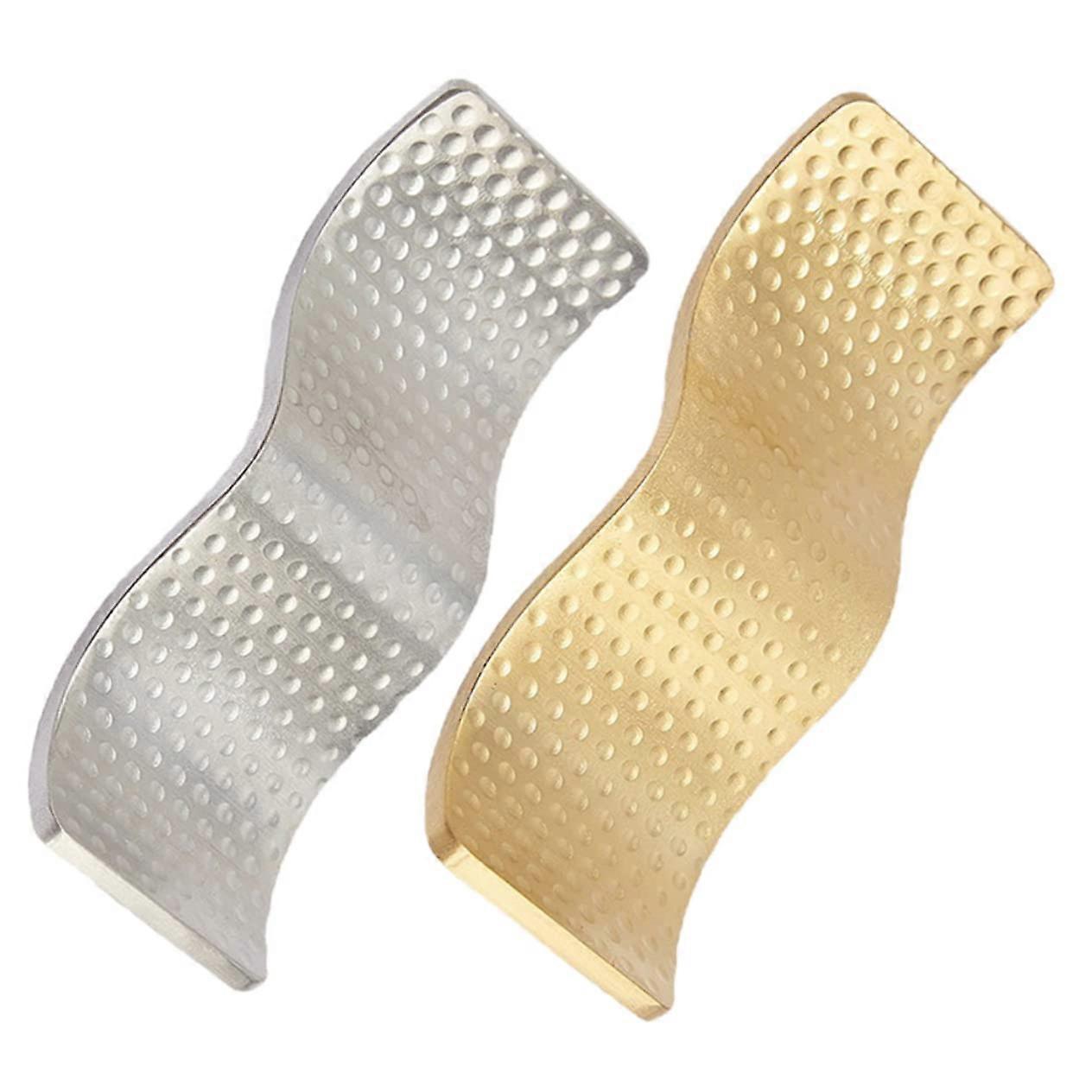 2pcs Stainless Steel Chopstick Rest Holder Stand for Dining Table Prevents Tableware Rolling