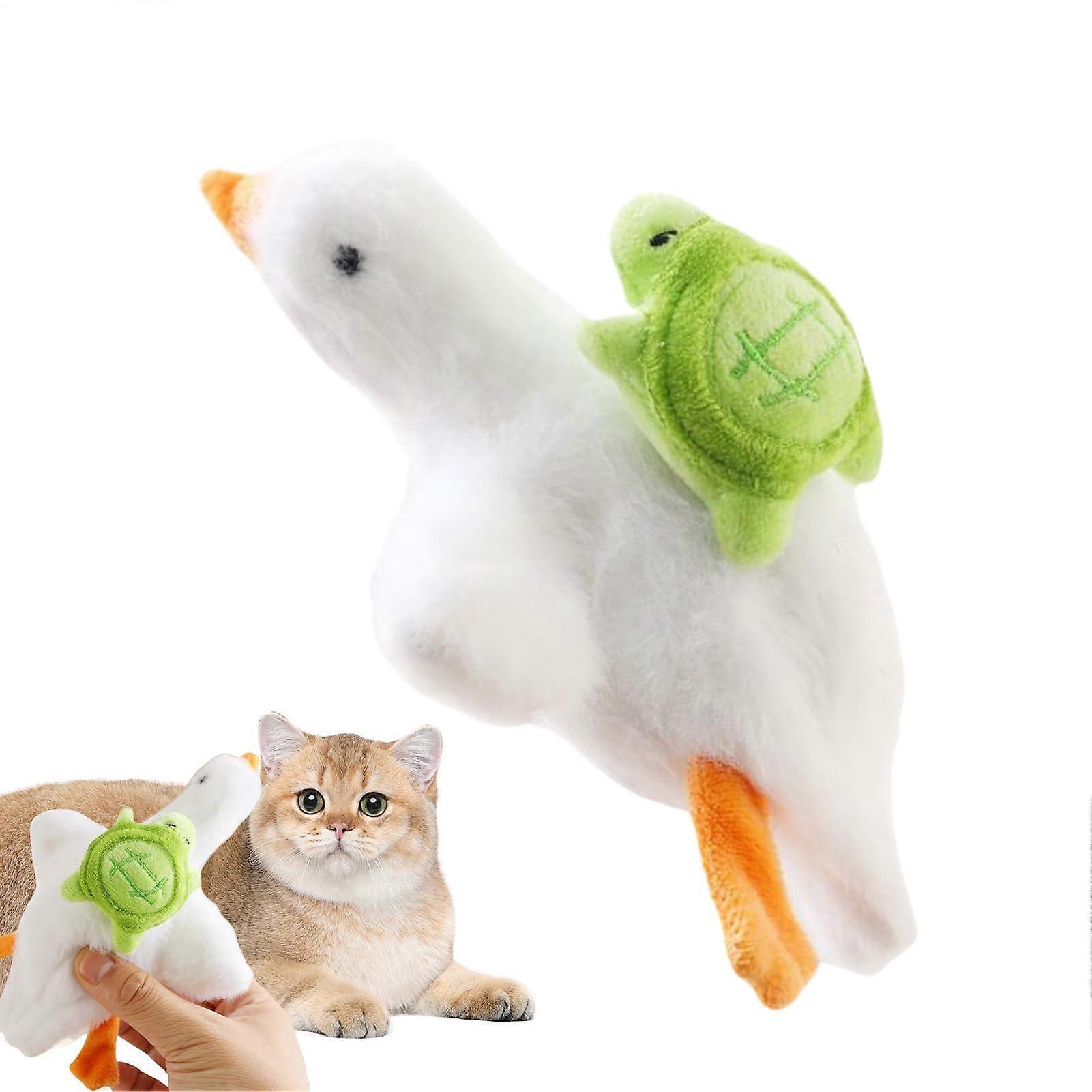 Interactive Cat Toy with Smart Motion Sensor, USB Rechargeable Flapping Fish, BiteResistant Plush