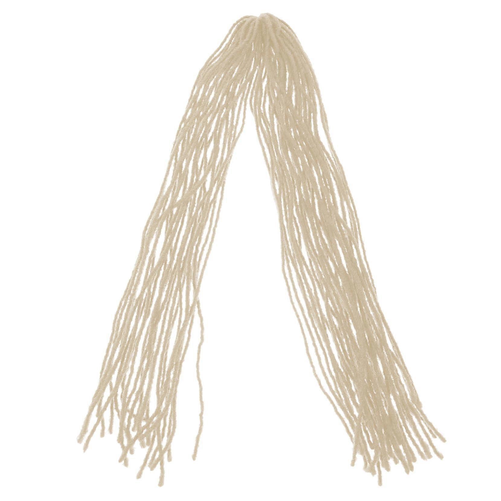 Dreadlock Wig Synthetic Extensions Long Unisex Reggae Style Lightweight Breathable Cap