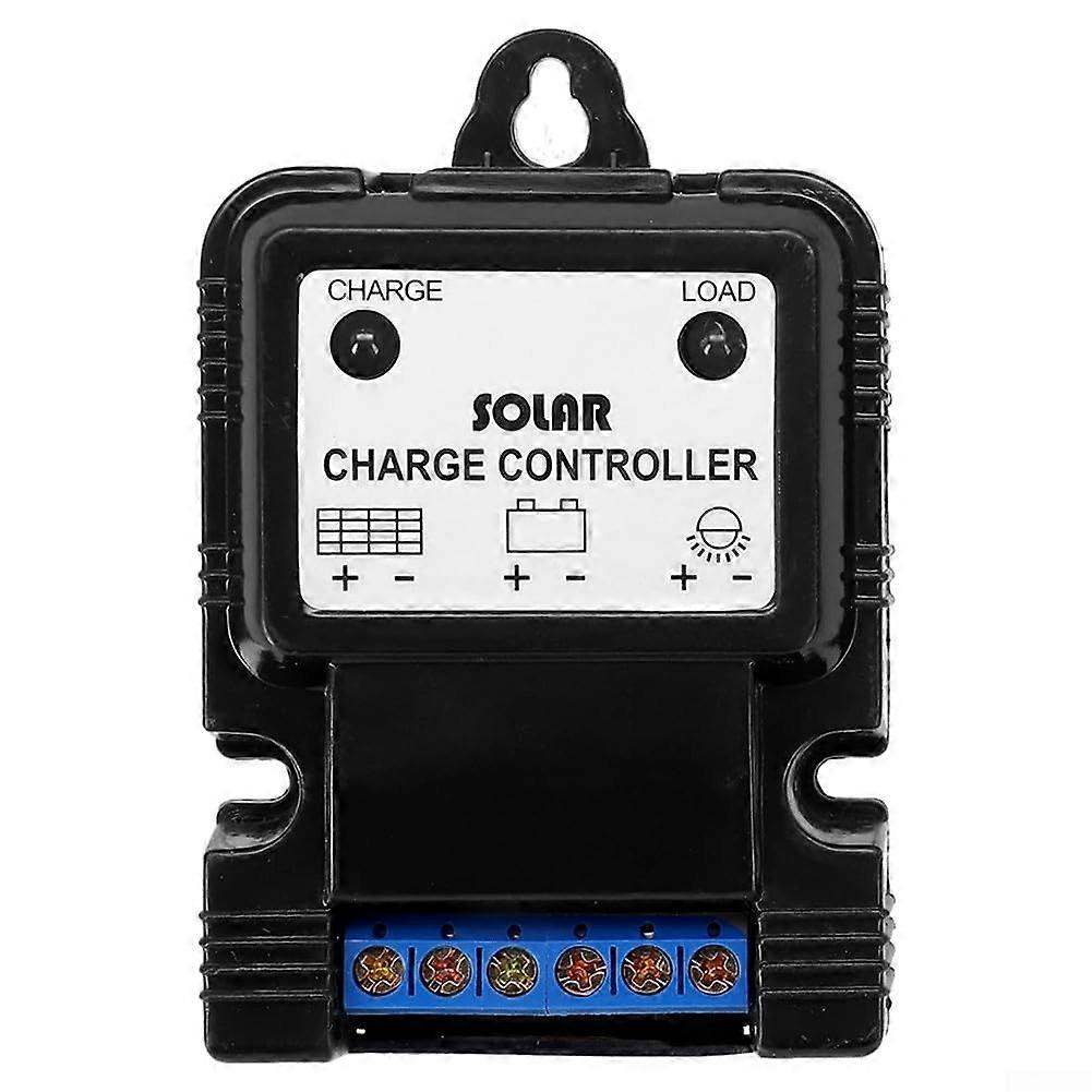 Solar Charge Controller 6V 12V PWM with LED Status and Overcharge Protection for OffGrid