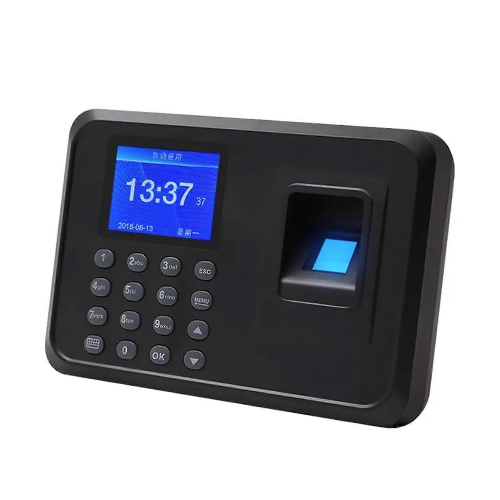 A5 Biometric Fingerprint Time Attendance System with Fast Recognition and USB Data Transfer