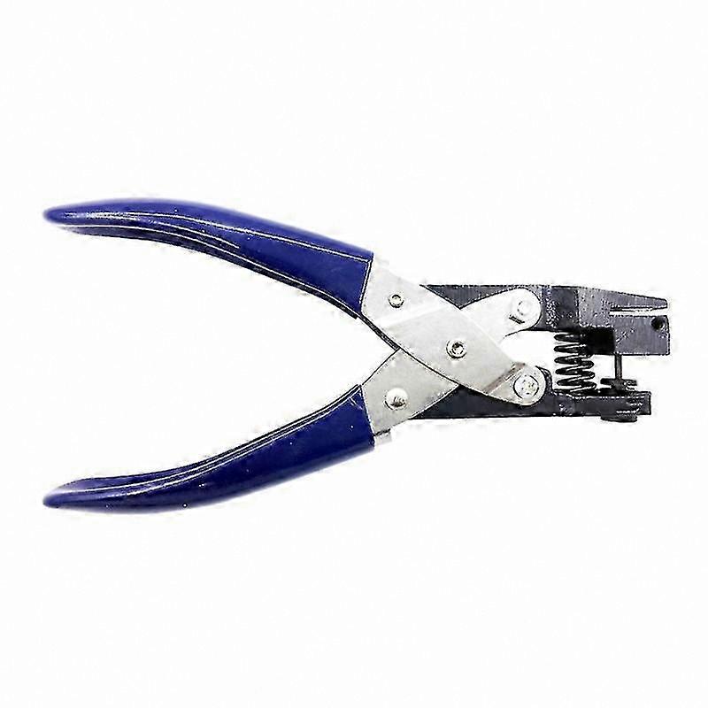 Multi-Function Handheld Hole Punch for Ceiling Construction with Single Round Cutter