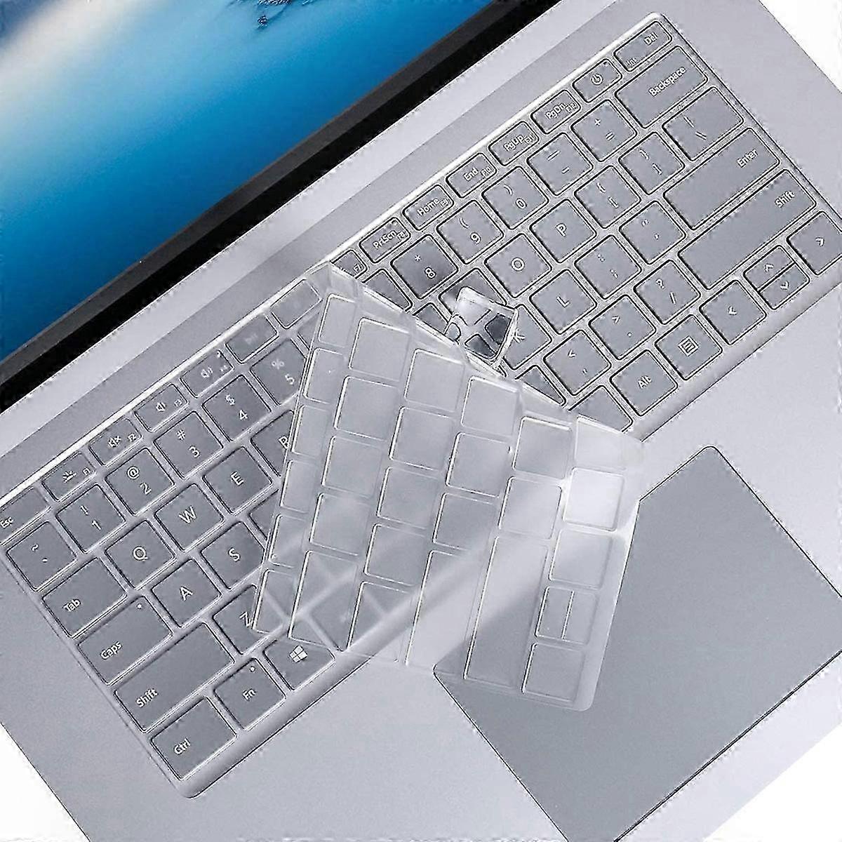 Película protetora de teclado ultrafina em TPU macio para laptops de 13,5 polegadas, modelos Surface Laptop 2/3/4/5.