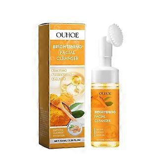 Curcuma Detergente Viso Illuminante con Acido Cogico e Limone - Delicato, Pulizia Profonda e Antinfiammatorio (100ml)