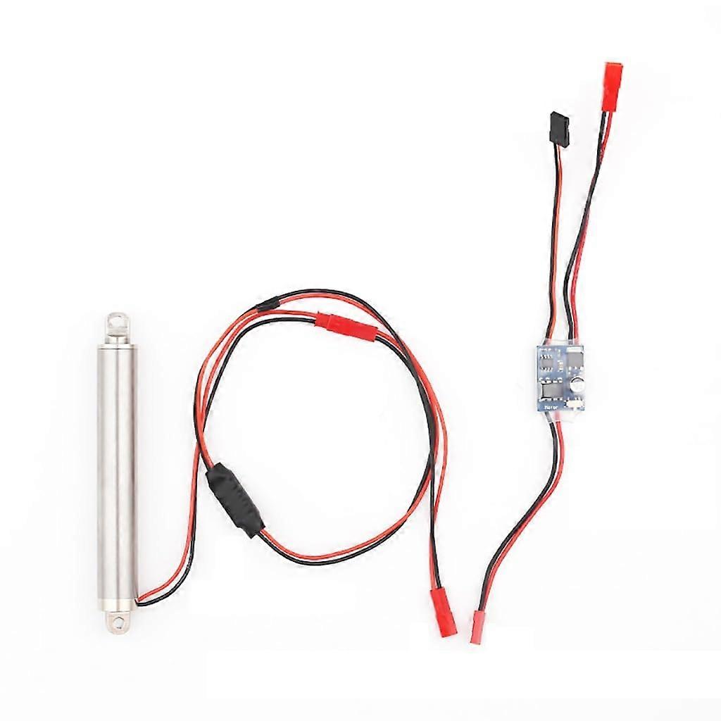 12V Linear Actuator Electric Push Rod for RC Models, 20kg Thrust, 50mm Stroke, Limit Switch