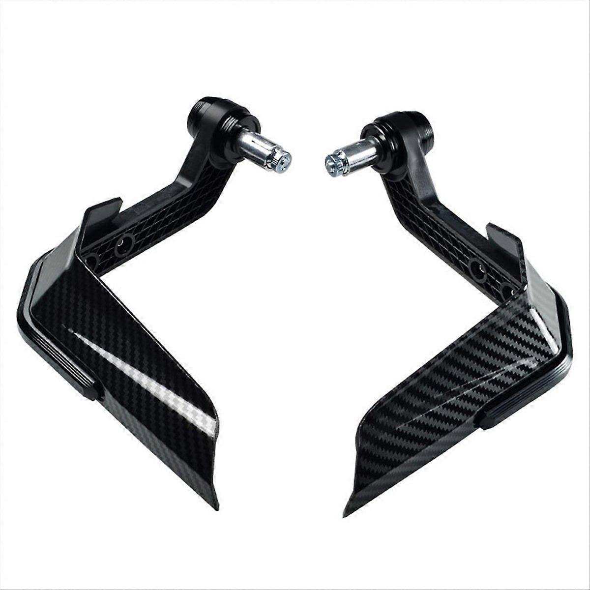 Motorcycle Handle Hand Guard Wind Protector Handlebar Handguard Black
