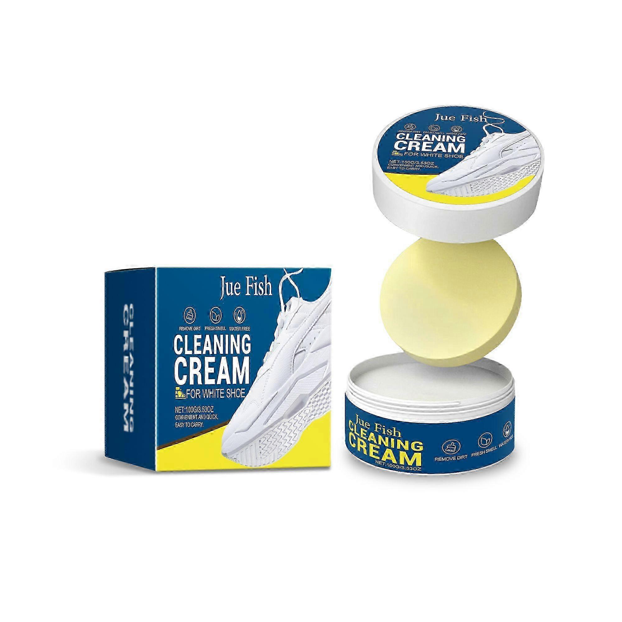 White Shoe Cleaning Cream for Home
