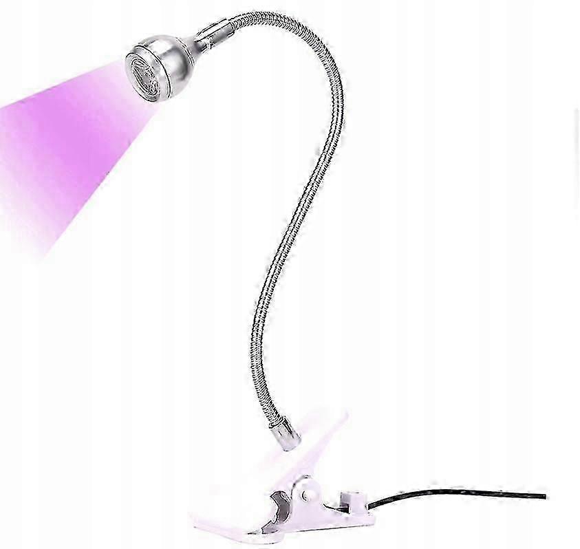 Spn Nails 5w Uv Led Lamp For Upper Forms, Silver