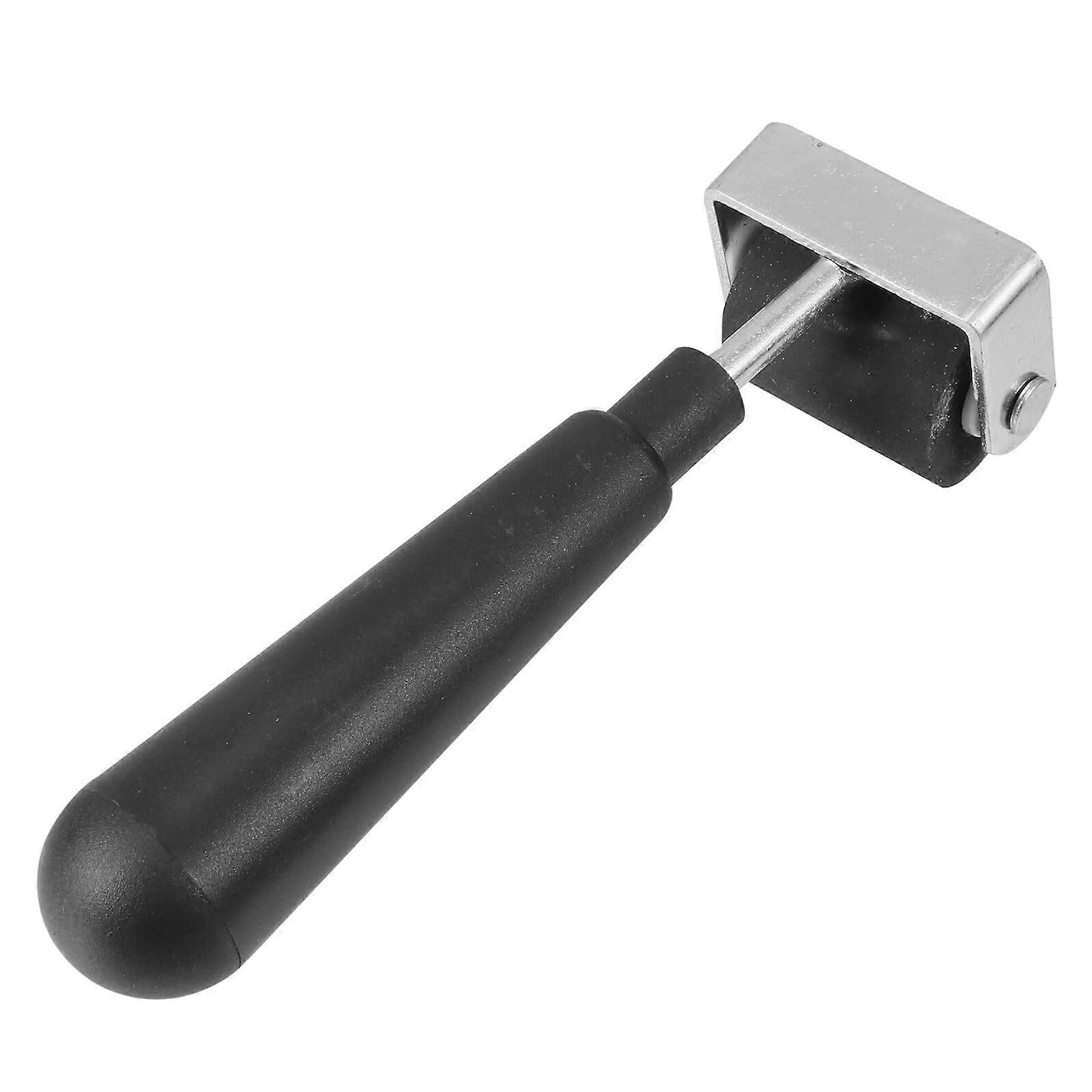 Rubber Brayer Ink Roller for Printmaking and Block Printing with Smooth Surface and NonSlip Handle