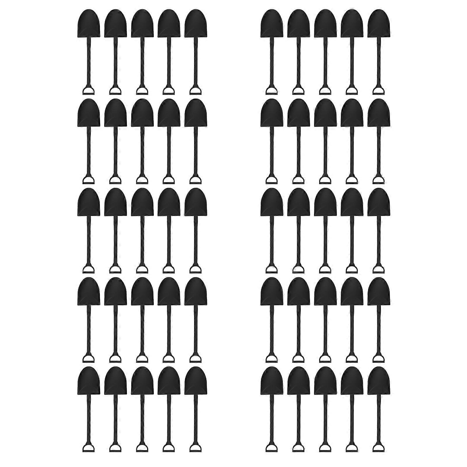 Schwarzes Eis für Kinder, 50 Kugeln